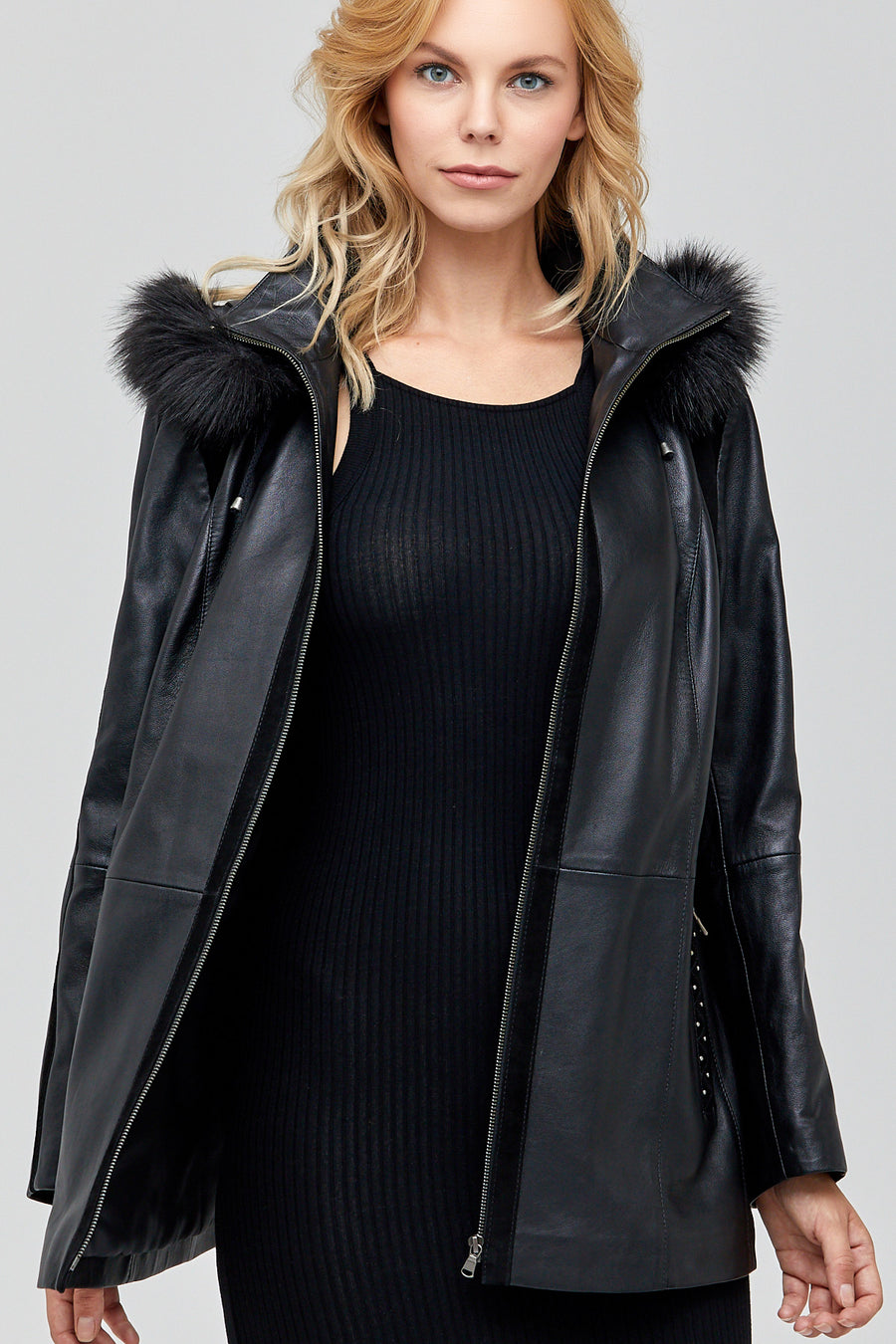 Delfina Women's Leather Jacket