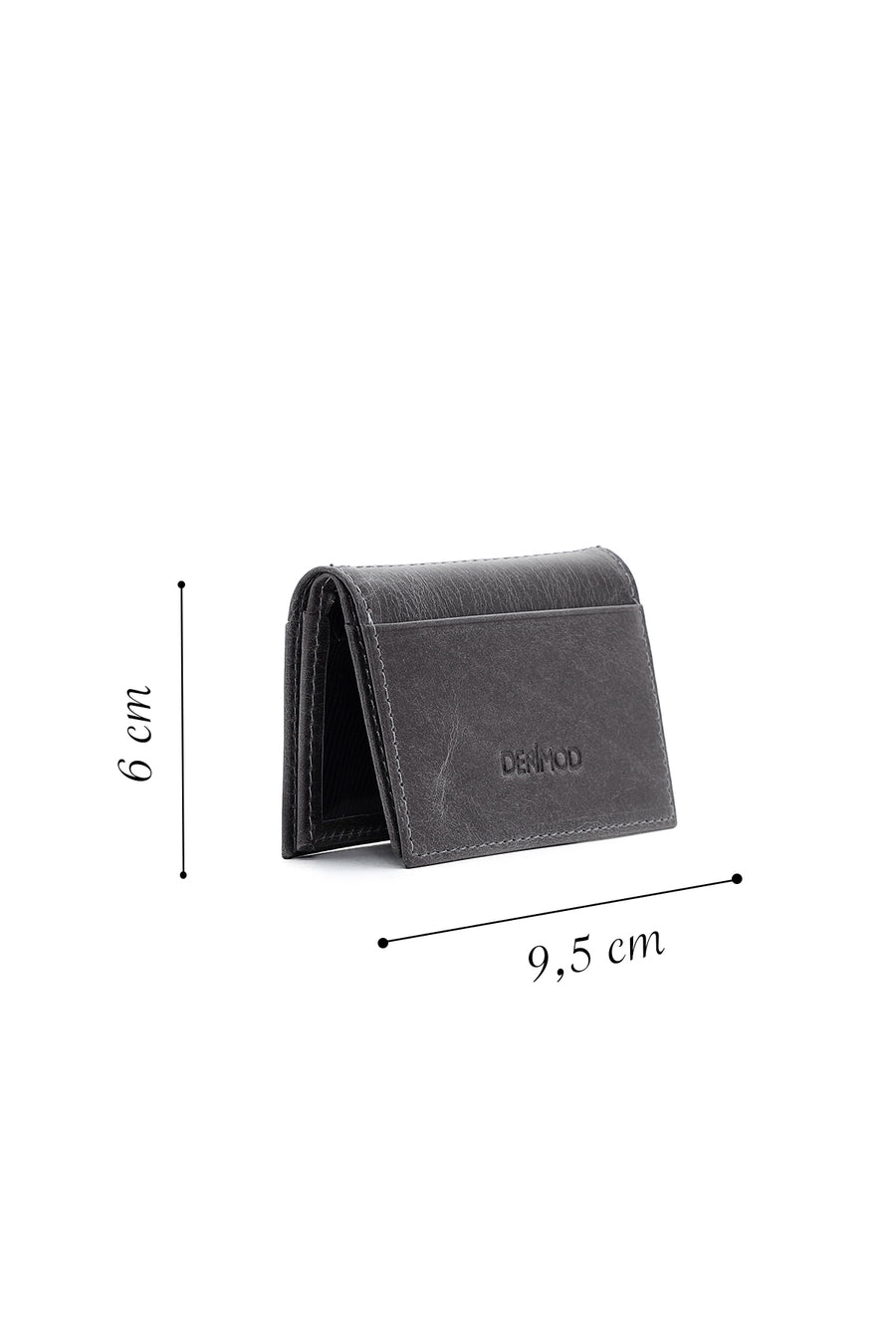 Men's Smoked Leather Card Holder
