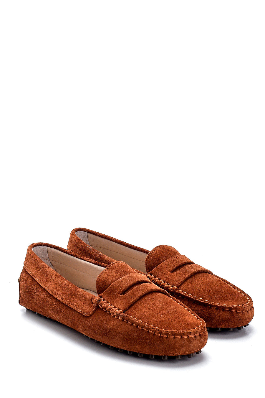 Kadın Süet Loafer