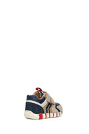 Geox Baby Boy Beige Iupidoo Strappy Leather Sneakers | Derimod