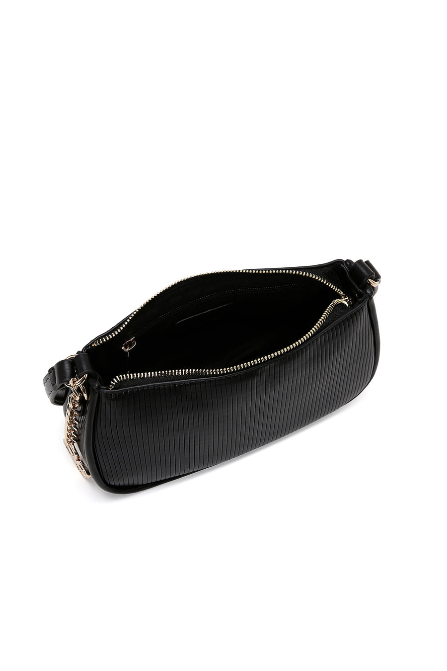 Women's Black Long Strap Shoulder Bag