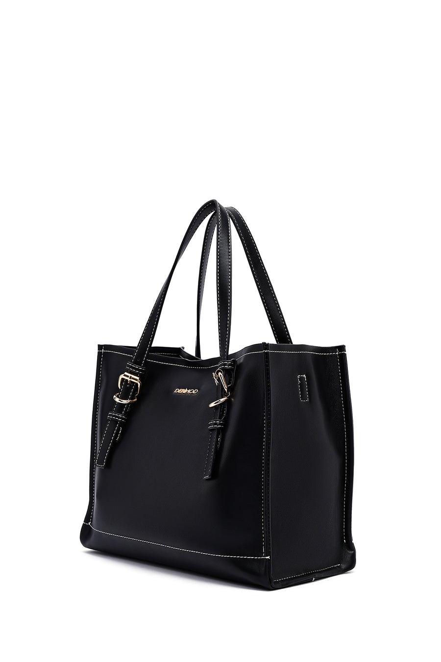 Woman Black Long Strap Shoulder Bag