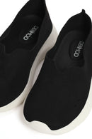 Women's Black Chunky Suede Shoes | Derimod