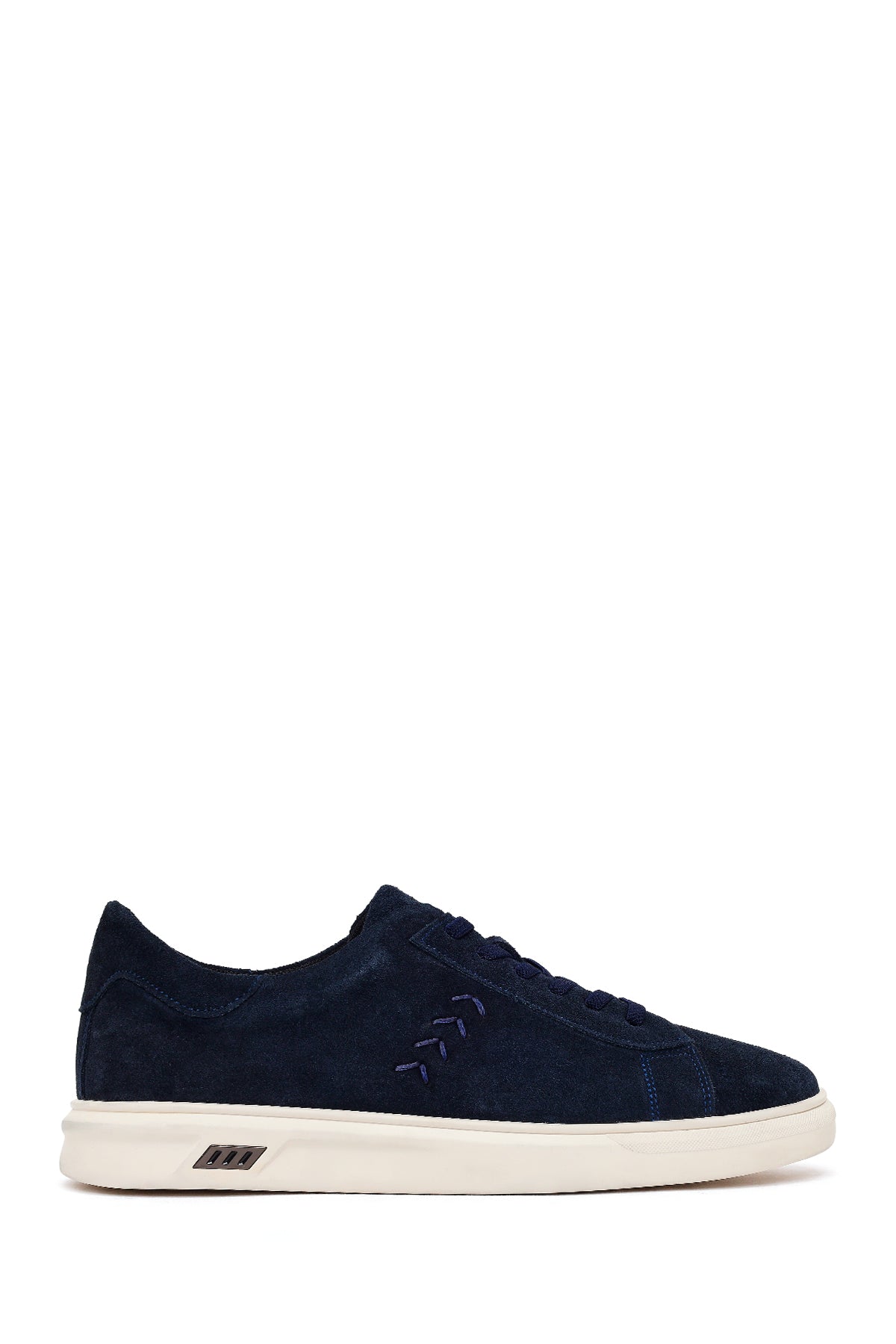 Erkek Lacivert Bağcıklı Süet Deri Sneaker 26SFD680210 | Derimod