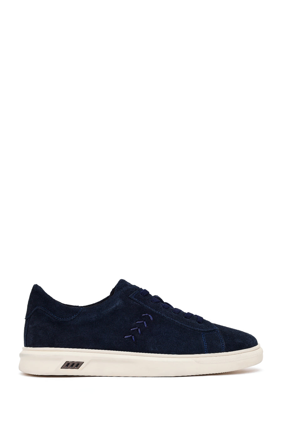 Male Navy Lace-up Suede Leather Sneaker 26SFD680210 | Derimod