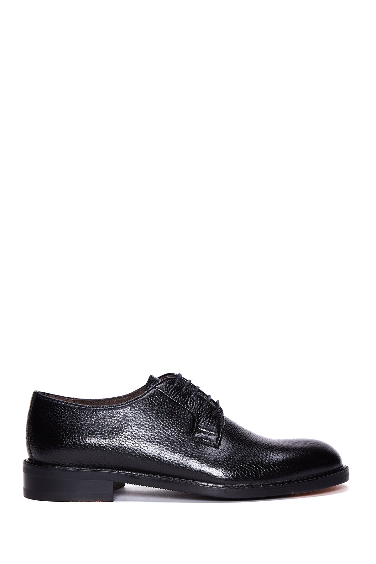 Men's Black Leather Classic Shoes 23WFD6004FT | Derimod