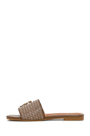 Women's Mink Patterned Slippers | Derimod