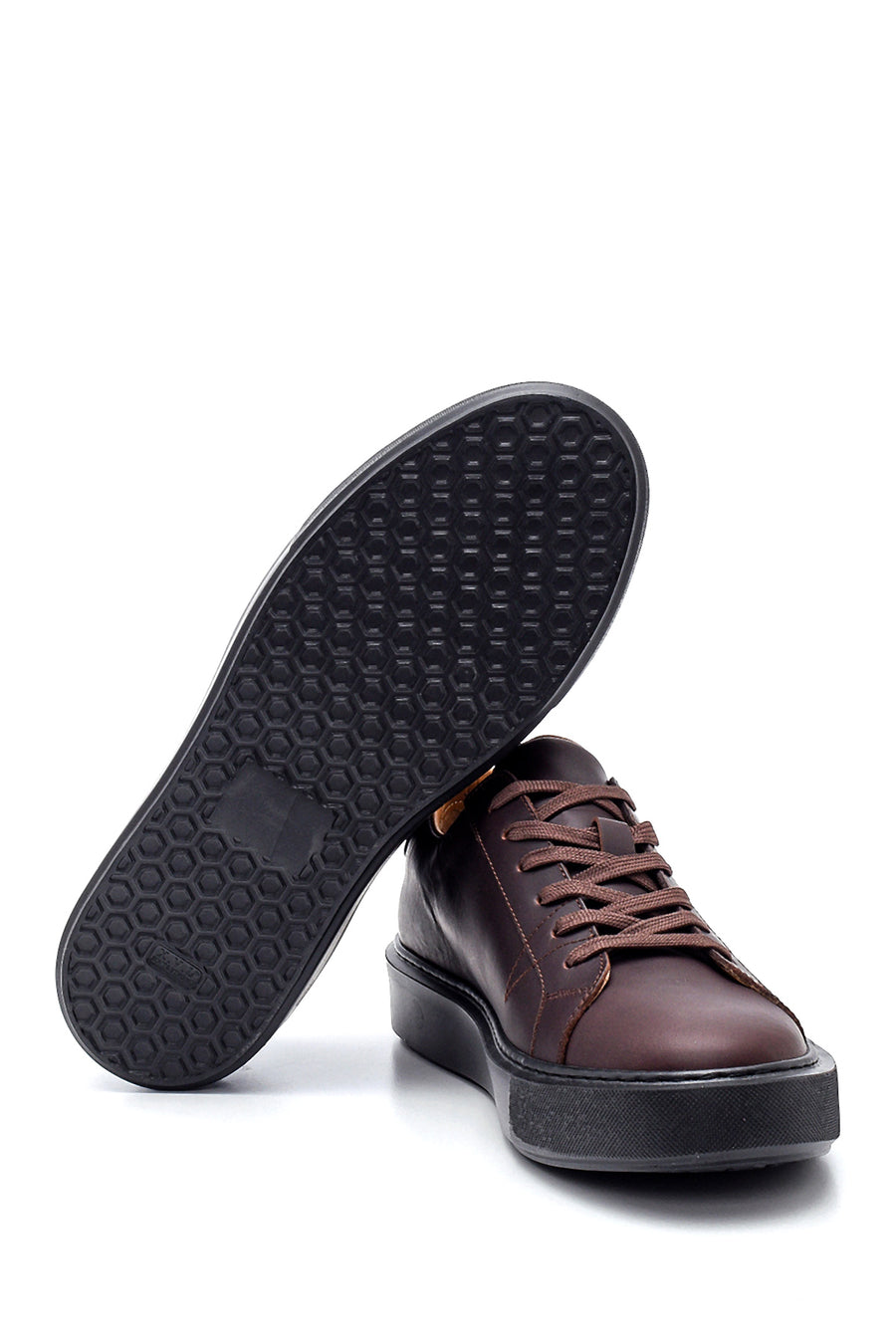 Men's Brown Leather Sneaker