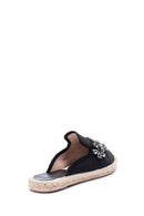 Women's Stoned Espadrille Slippers | Derimod