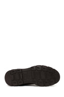 Male Brown Thick-Soled Suede Casual Chelsea Boots | Derimod