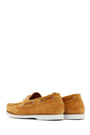 Men's Yellow Suede Leather Casual Shoes | Derimod