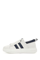 ACBC x Derimod Men's White Lace-Up Sneakers | Derimod