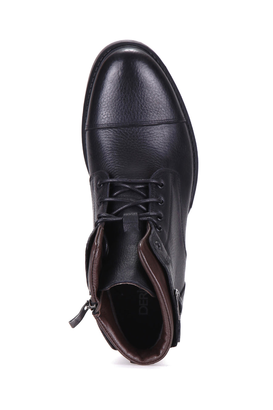 Soft Leather Zippered Men's Boots