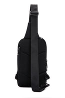 D-Pack Men's Black Fabric Crossbody Bag | Derimod