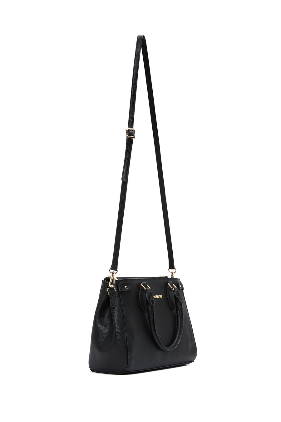 Women's Black Casual Handbag