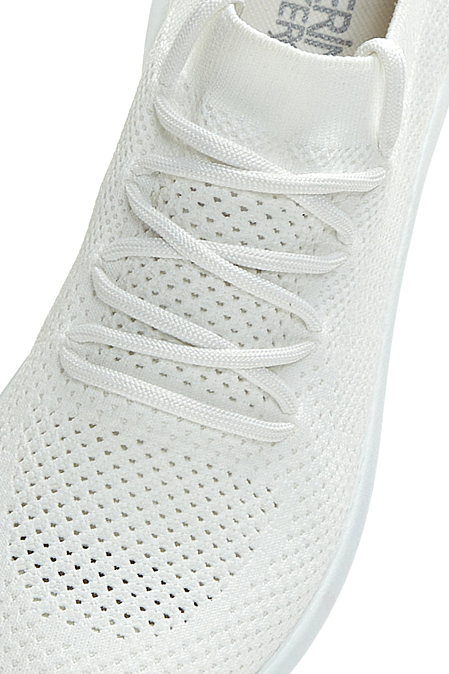 Kadın Beyaz Kumaş Sneaker