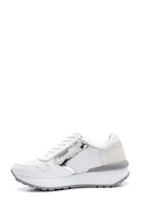 Kadın Deri Fermuarlı Sneaker | Derimod