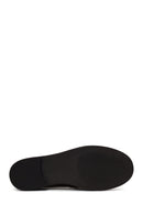 Woman Brown Suede Masculine Loafer | Derimod
