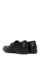 Erkek Siyah Tokalı Deri Klasik Loafer | Derimod