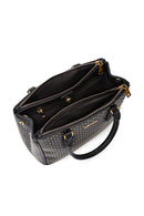 Women's Black Long Strap Stoned Classic Shoulder Bag | Derimod