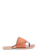 Women's Casual Leather Slippers | Derimod