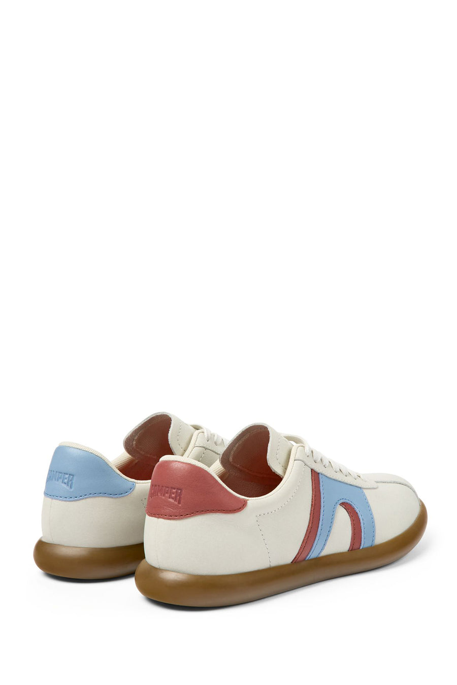 Camper Kadın Beyaz Pelotas Soller Bağcıklı Deri Sneaker
