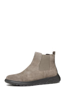 Geox Men's Mink U Portello Suede Leather Chelsea Boots | Derimod