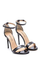 Women's Patent Leather Thin Heel Sandals | Derimod