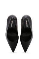 Women's Black Platform Thin Heeled Shoes | Derimod