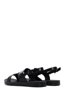 Women's Black Ankle Strap Sandals | Derimod