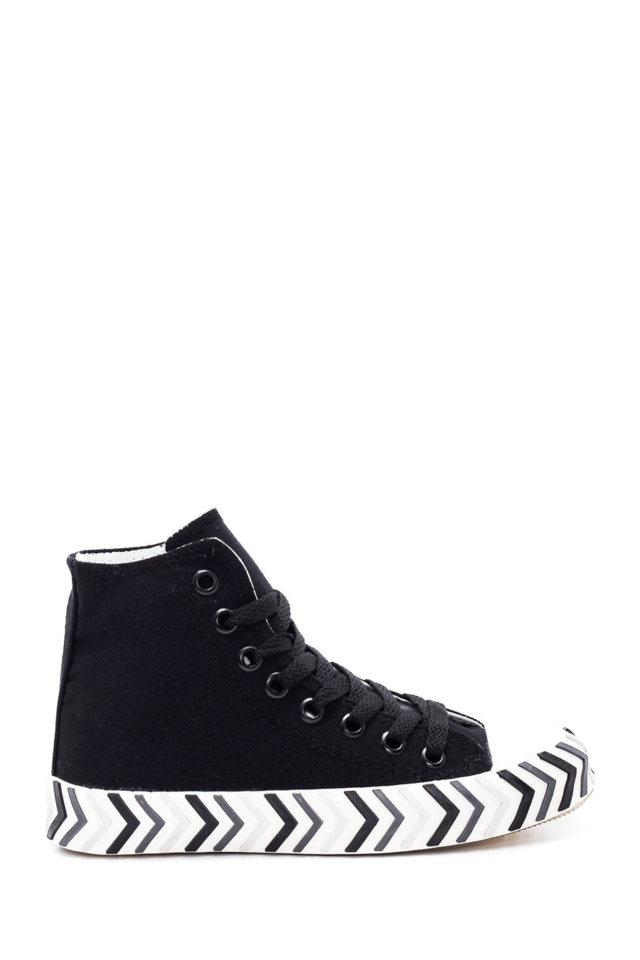 Kadın Siyah Bilekli Sneaker 22SFE26726F | Derimod