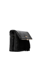 Women's Black Long Strap Crossbody Bag | Derimod