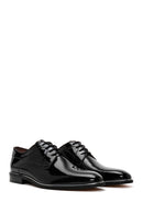 Erkek Siyah Rugan Deri Klasik Ayakkabı | Derimod