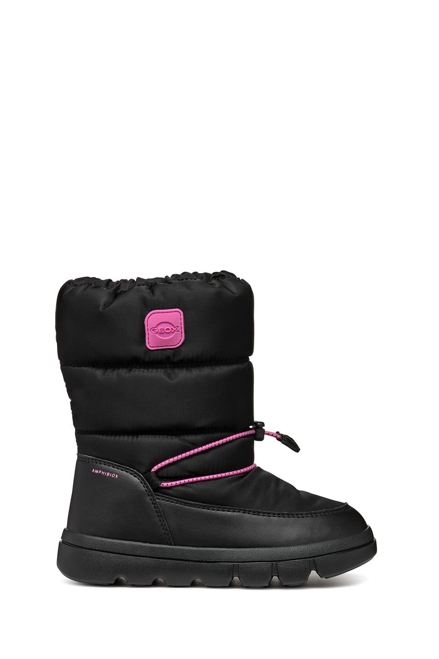 Geox Girls Black Willaboom Abx Waterproof Outdoor Boots J46HWB0FU54C0922 | Derimod