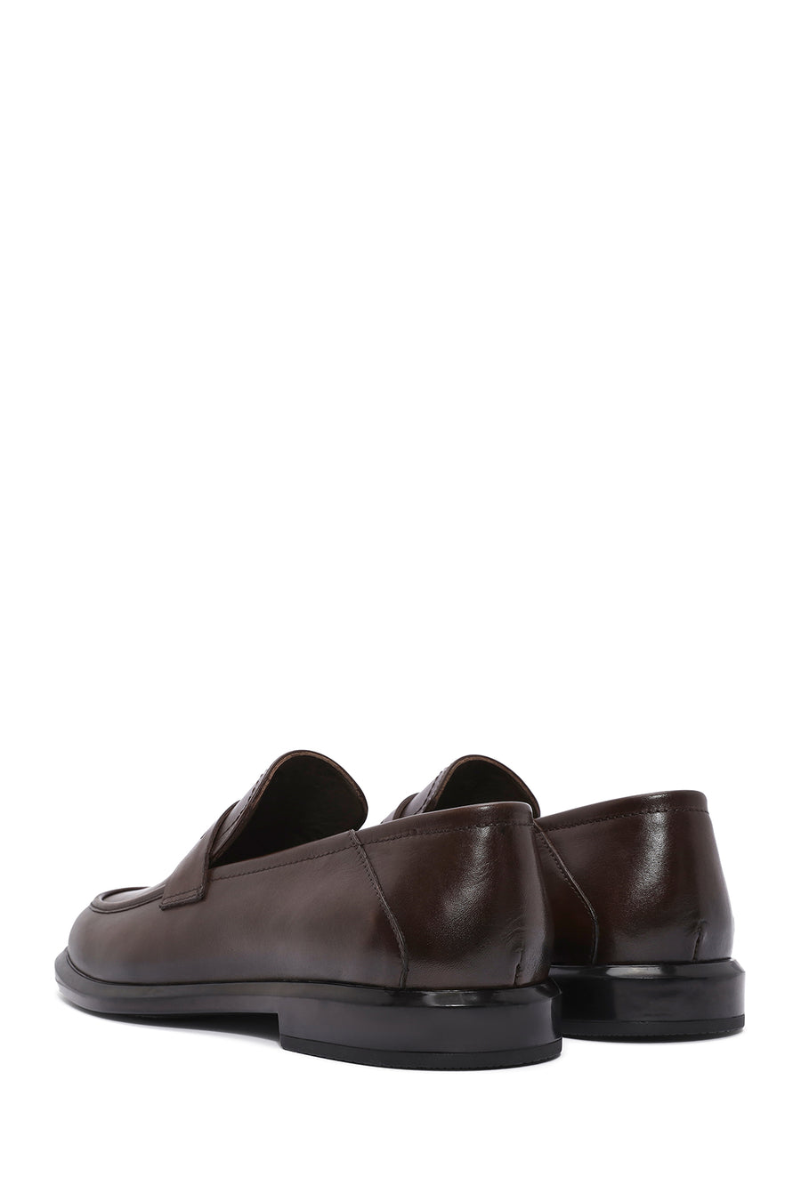 Men's Brown Leather Casual Loafer