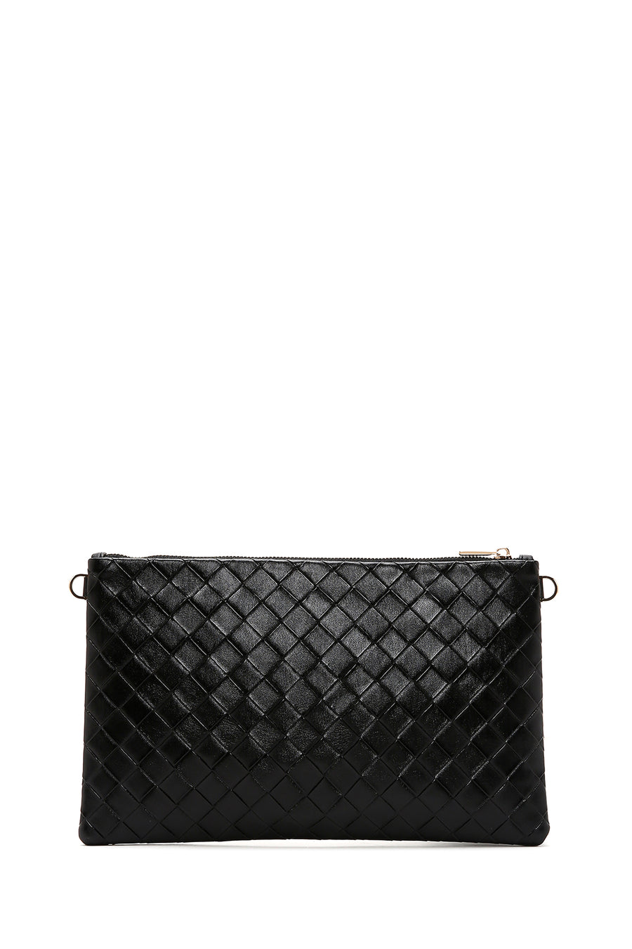 Women's Black Long Chain Strap Clutch Bag
