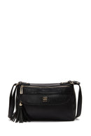 Women's Black Long Strap Crossbody Bag | Derimod