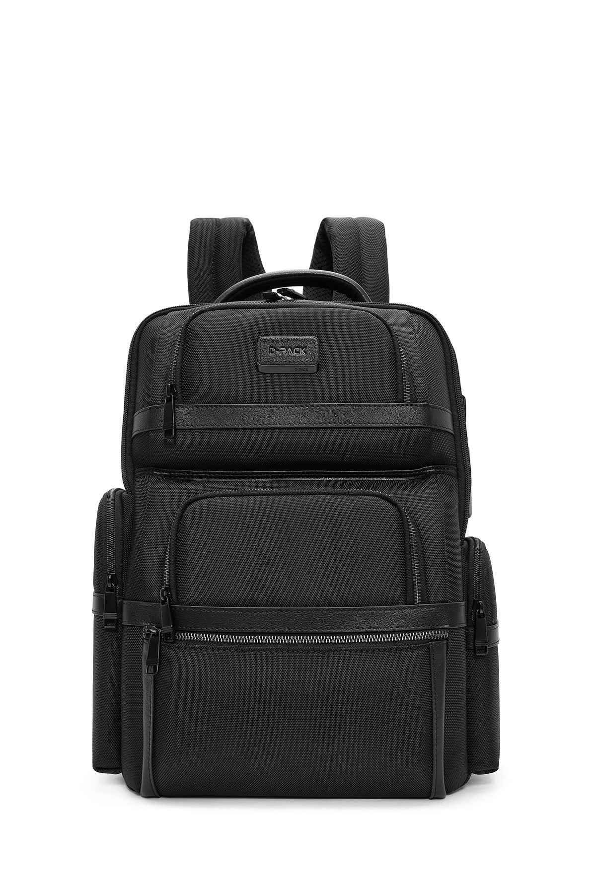 D-Pack Men's Black Fabric Backpack 24WBD30016F | Derimod