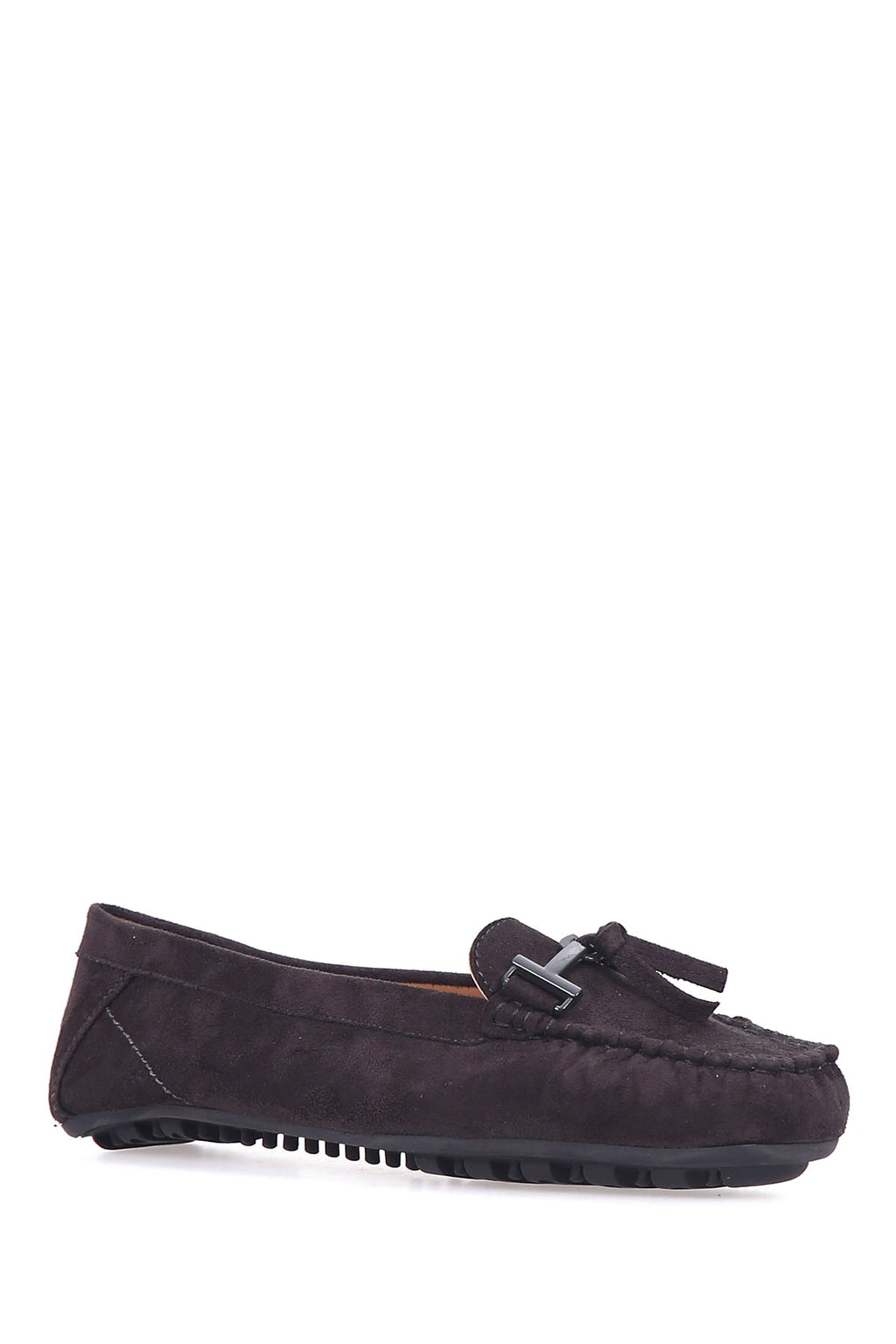 Kadın Süet Loafer
