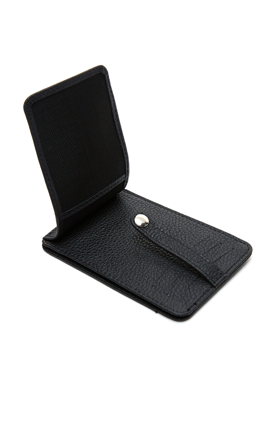 Men's Black Leather Casual Card Holder
