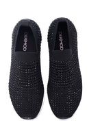Kadın Siyah Taşlı Sneaker | Derimod