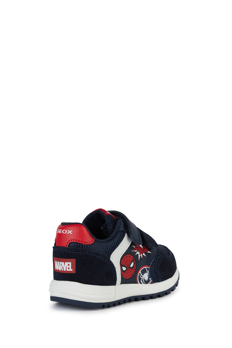Geox Baby Boy Navy Blue Alben Banded Fabric Sneaker