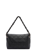 Women's Black Printed Shoulder Bag | Derimod