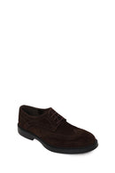 Male Brown Lace-up Suede Casual Shoes | Derimod