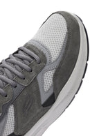 Skechers Men's Grey Equalizer Lace-Up Chunky Sole Sneakers | Derimod