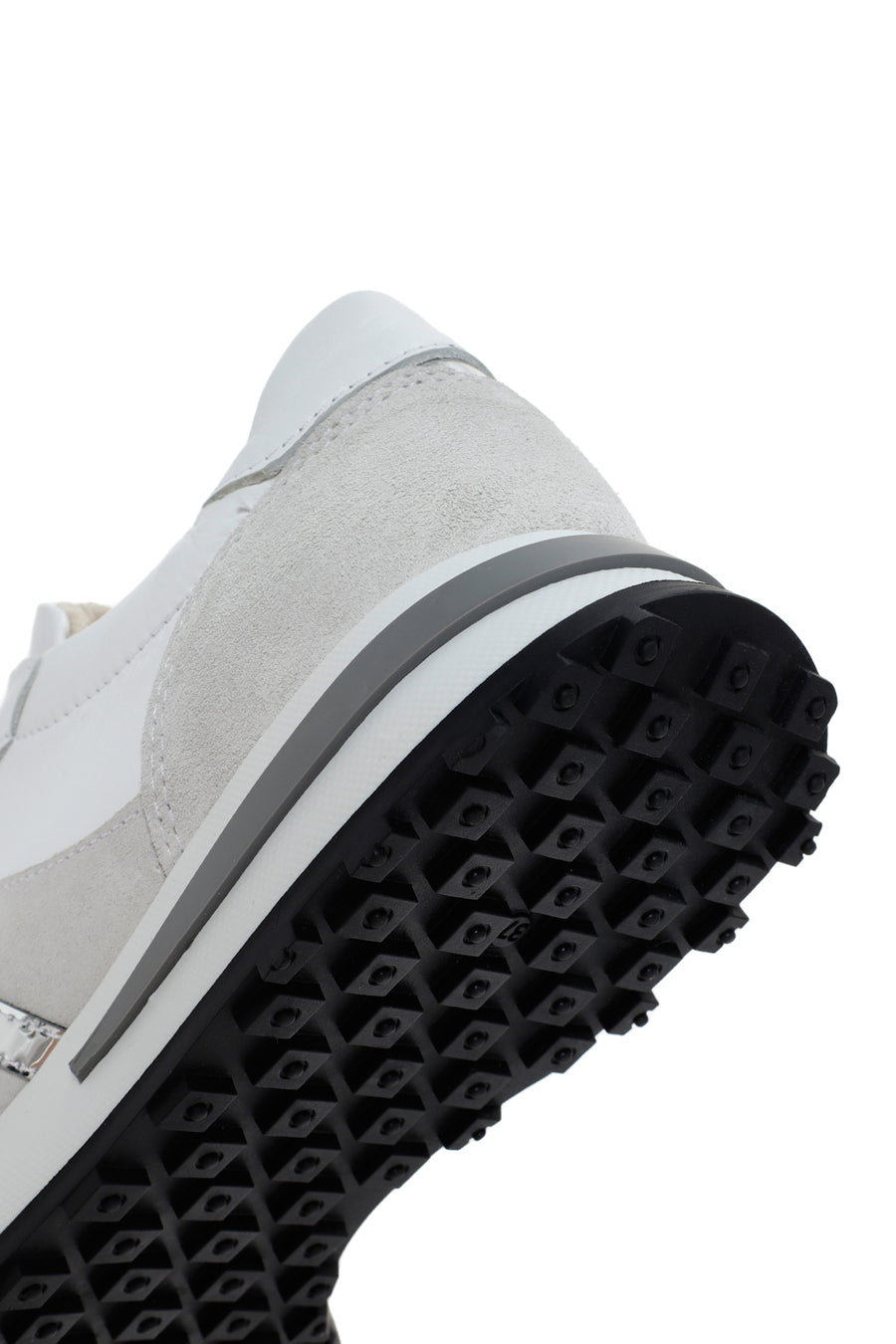 Kadın Beyaz Bağcıklı Deri Sneaker