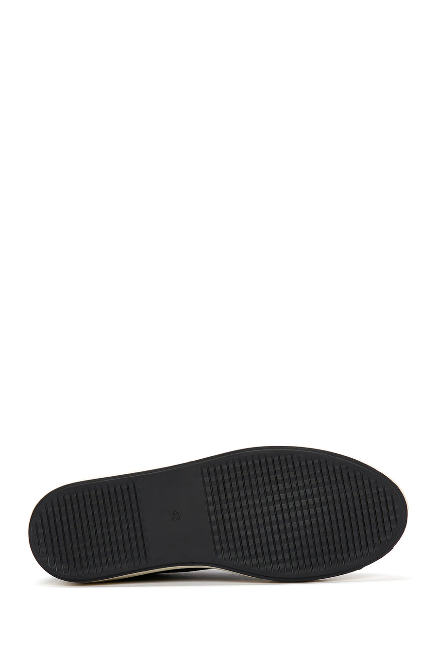 Men's Black Suede Leather Sneaker