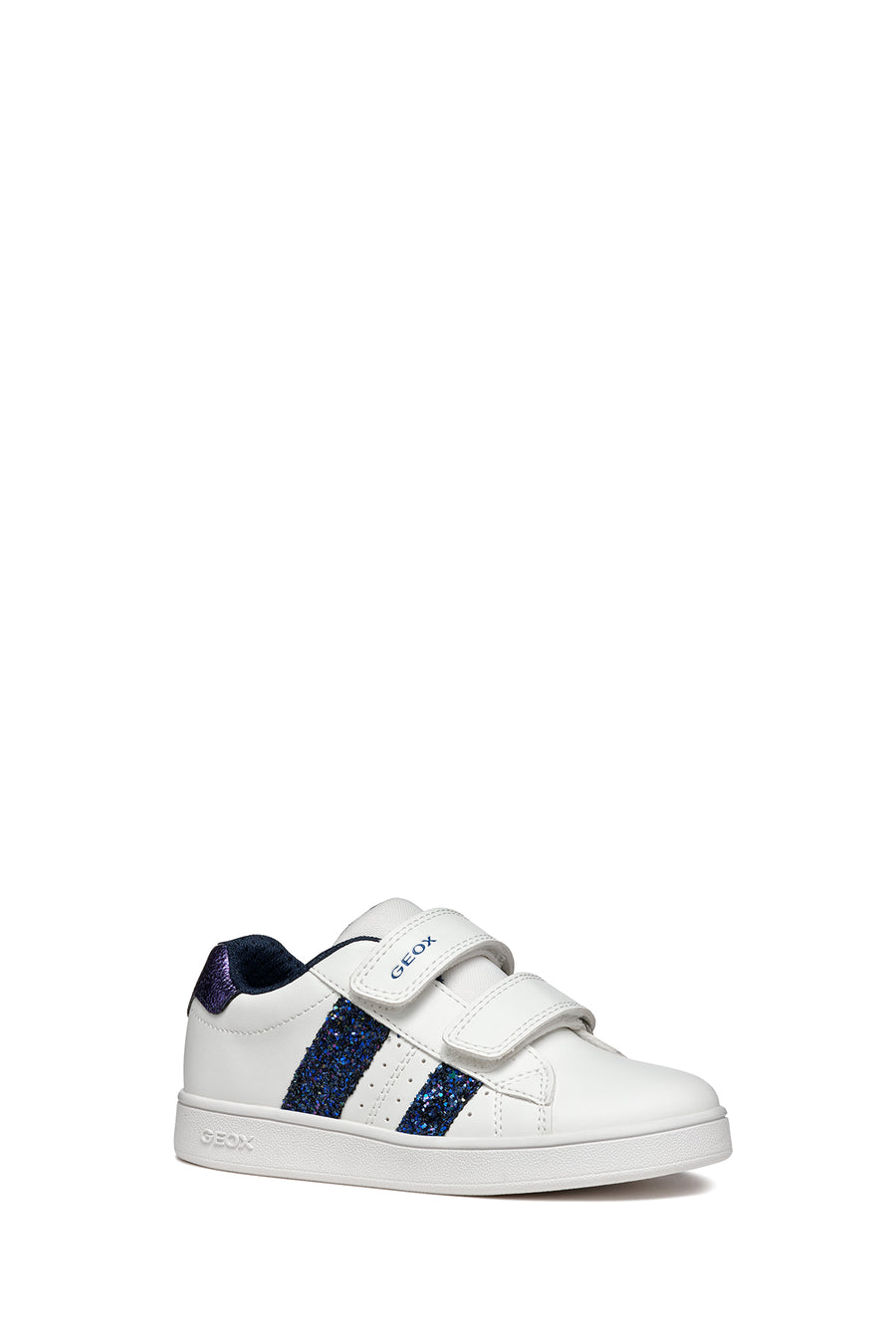 Geox Girls White Eclyper Strappy Sneaker