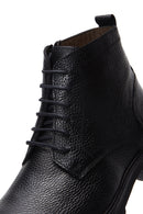 Men's Black Leather Classic Boots | Derimod