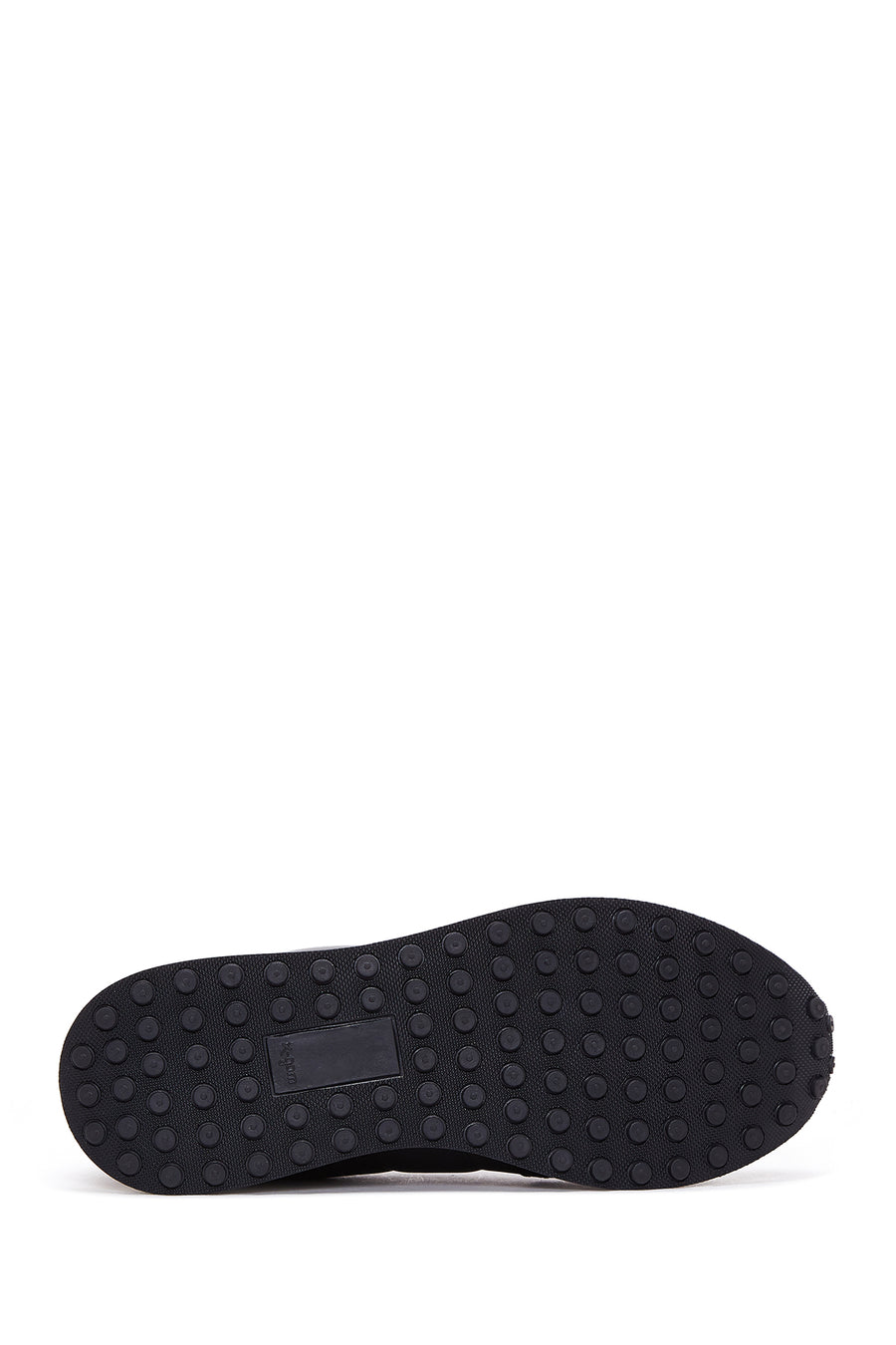 Men's Black Leather Sneaker